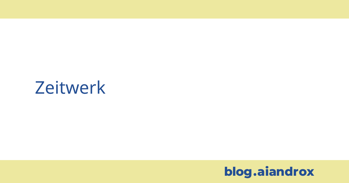 Zeitwerk blog.aiandrox